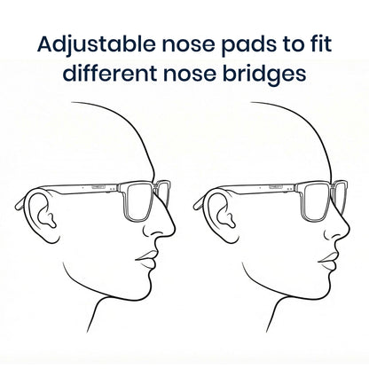 AI Smart Glasses — Real-Time Translation, Meeting Transcription & 48H Battery (No Camera, Privacy-First)